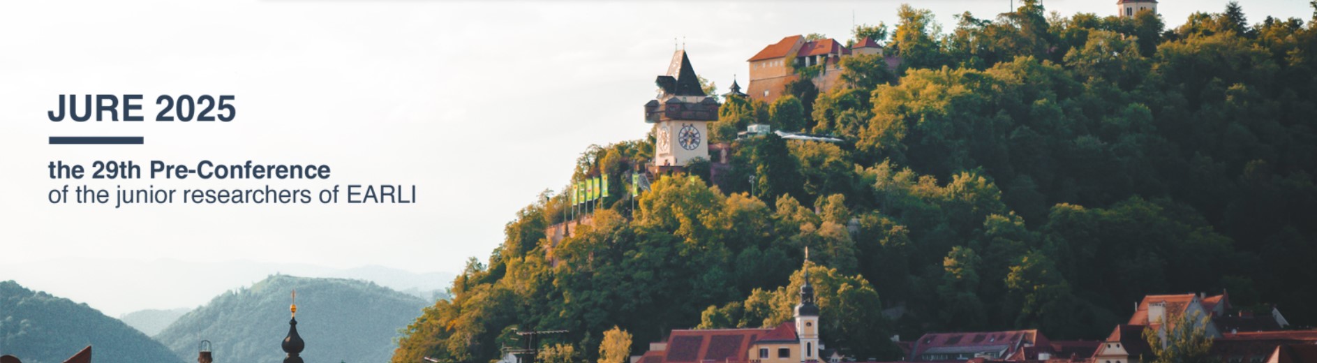 JURE 2025 dates name and background of castle in Graz