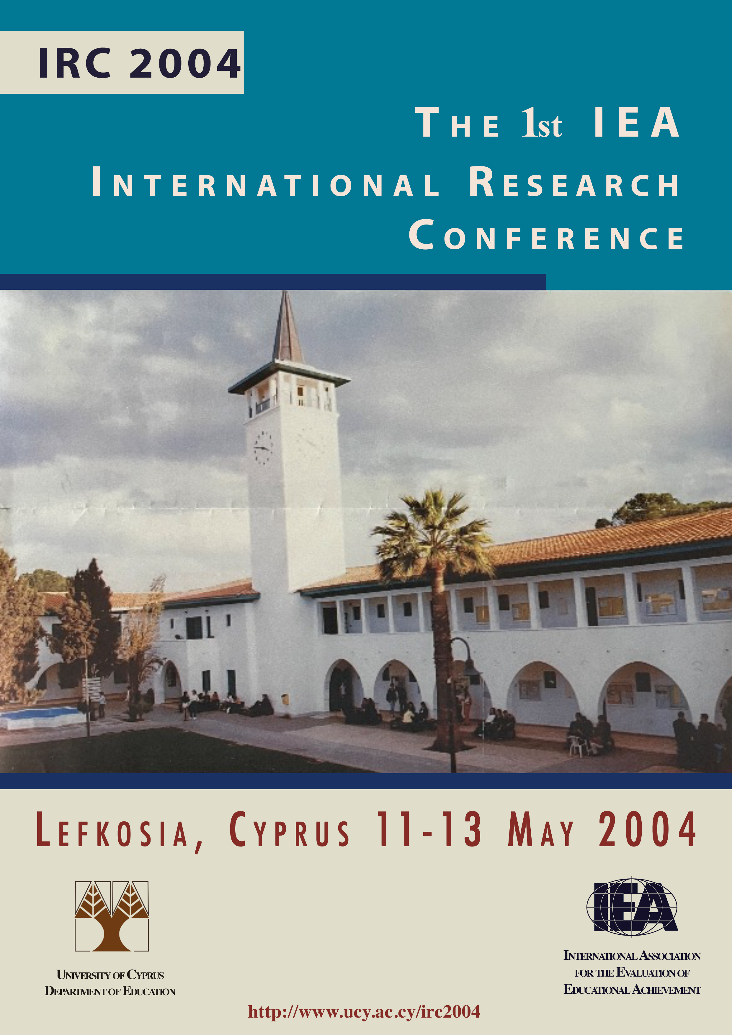Poster of the 1st IEA IRC in 2004