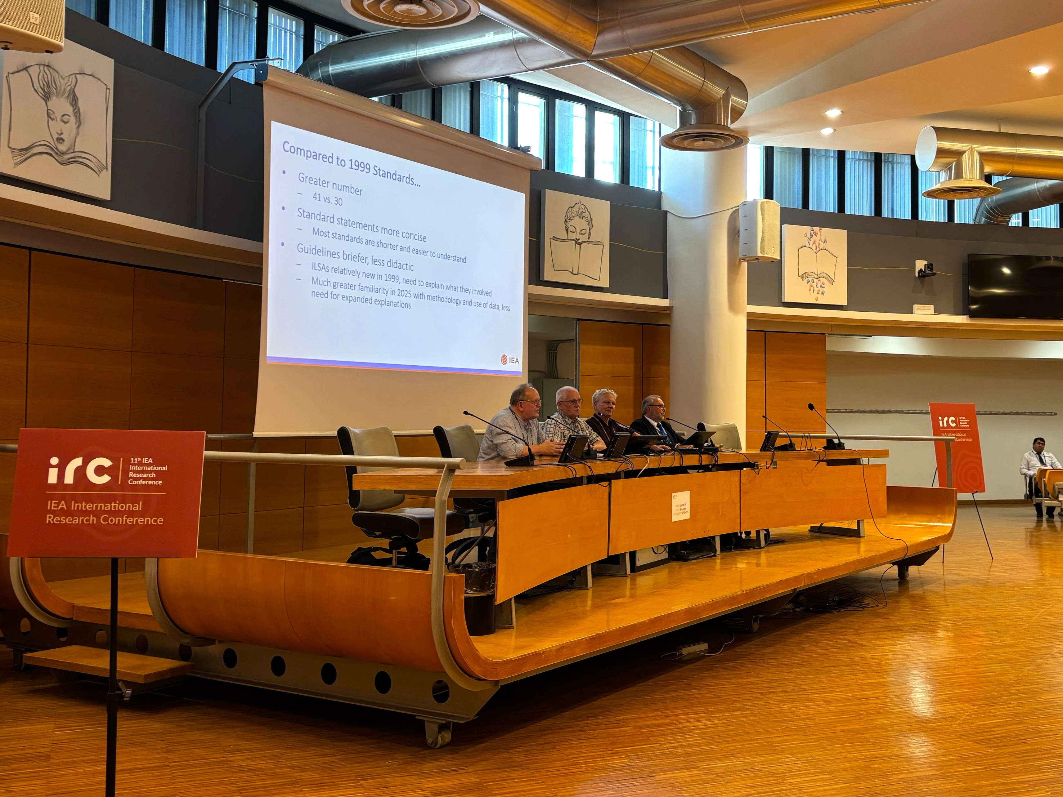 Michael O’Martin, Heiko Sibberns, and Julian Fraillon will provide an in-depth look at the updated IEA Technical Standards for International Large-Scale Assessments, discussing their importance and application from a historical and updated perspective in ensuring data quality and comparability across studies.