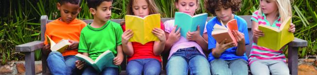 Children reading