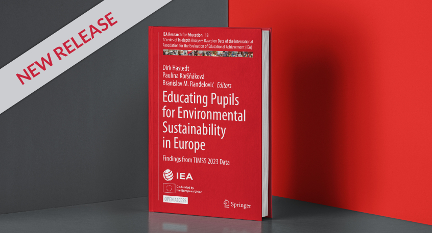 Banner of Research for Education Volume 18, Educating Pupils for Environmental Sustainability in Europe: Findings from TIMSS 2023 Data.