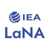 IEA Globe with LaNA sitting beneath the IEA Globe