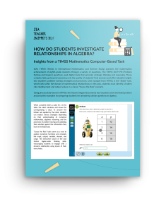 Investigating Relationships in Algebra: Cover 